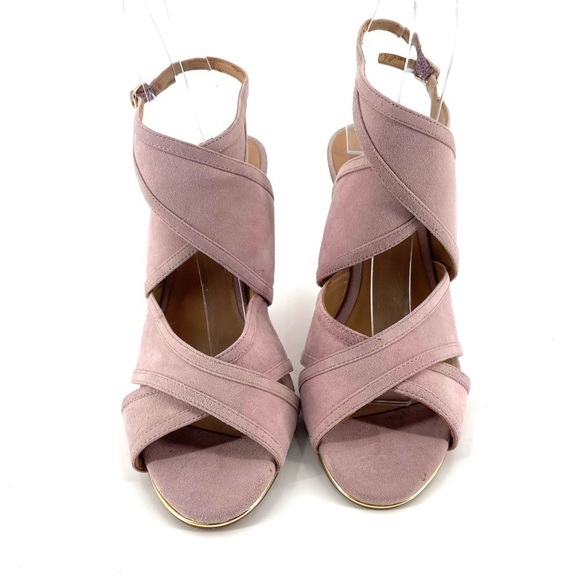 Banana Republic NEW Lavender Suede Jacee Heel - Picture 3 of 7